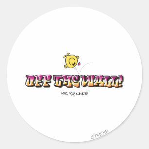 Off The Wall! Classic Round Sticker