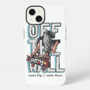 "Off the Wall: Skateboard Style - Never Try, Never iPhone 13 Case