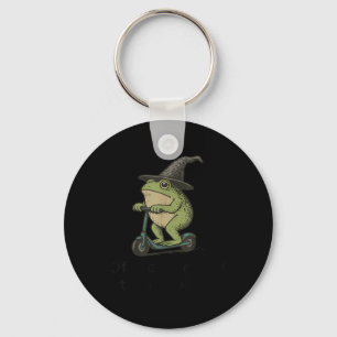 Off To Commit Tom Foolery Frog, Funny Whimsical Fr Key Ring