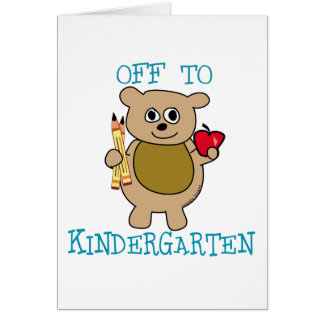 Off to Kindergarten