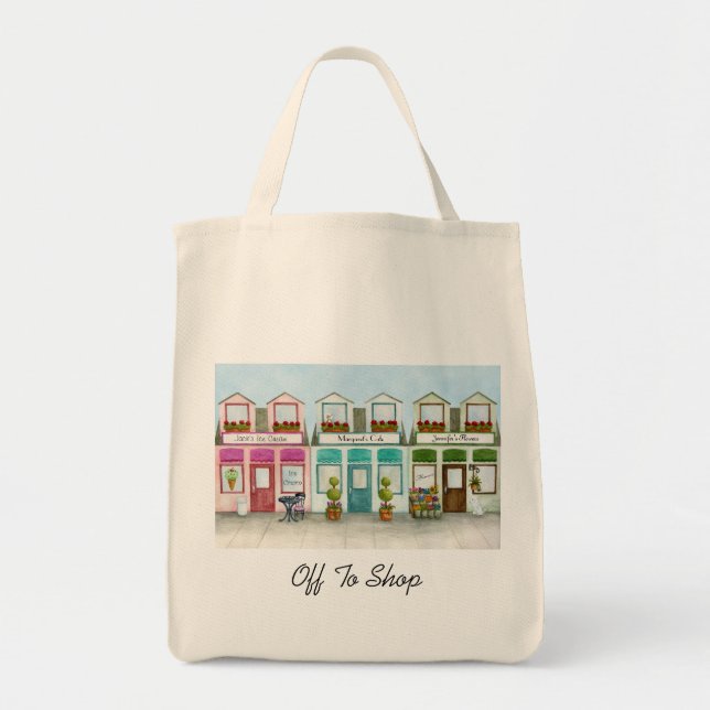 Off To Market  Bag (Front)