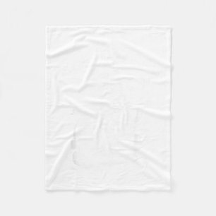 Off to Praise The Lord Funny Christian Cat Faith Fleece Blanket
