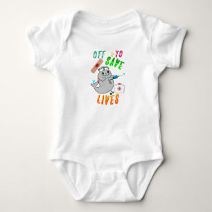 Off To Save Lives Baby Bodysuit