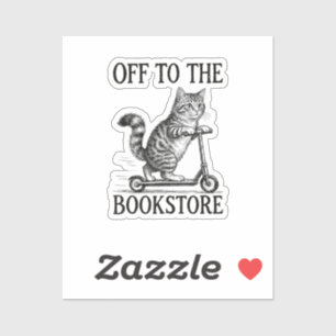 Off to The Bookstore Reading Bookworm