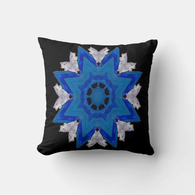 Off to the North Pole.. Cushion (Front)
