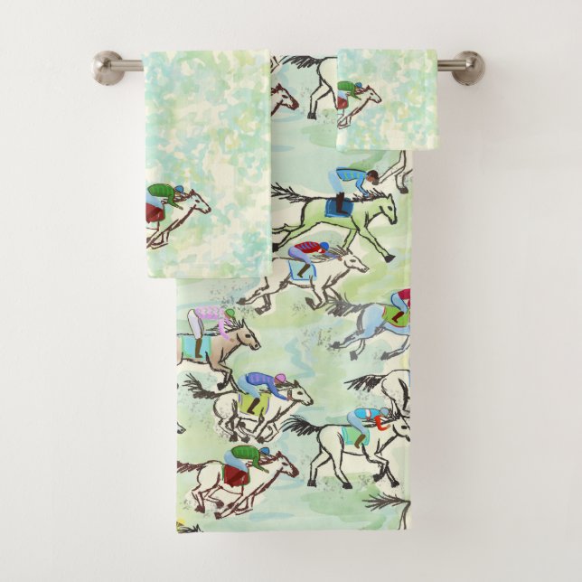 Off To The Races Towel Set (Insitu)