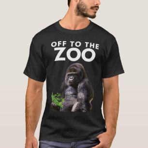 Off To The Zoo Animals Wildlife Safari Zoo Trip Go T-Shirt