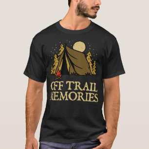 Off Trail Memories Hiking Friends Hiker Buddy Vaca T-Shirt