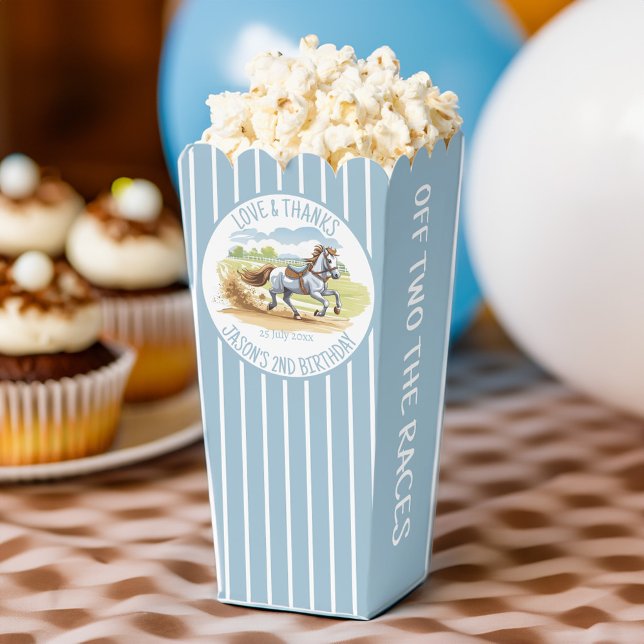 Off two the races equestrian derby party printed favour box (Off two the races equestrian derby party printed favor boxes)