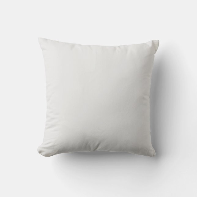 Off White Solid Accent Outdoor Cushion (Front)