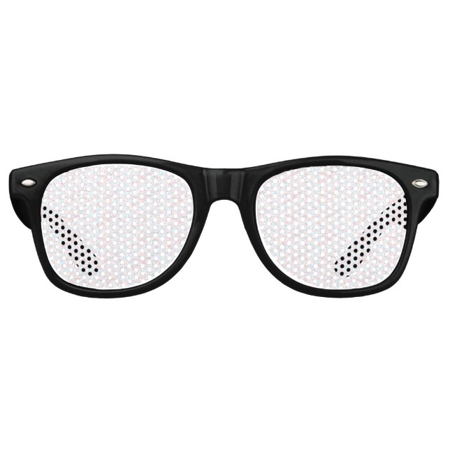 Off-white textured background with subtle, fine, l retro sunglasses (Front)