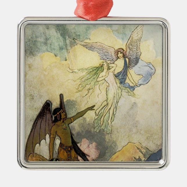 Off, ye icy Spirits, Fly Metal Ornament (Front)