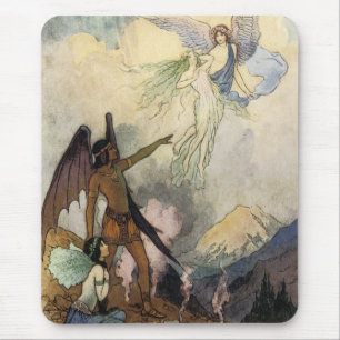 Off, ye icy Spirits, Fly Mouse Pad