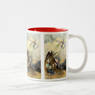 Off, ye icy Spirits, Fly Two-Tone Coffee Mug
