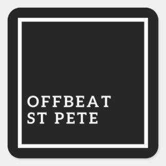 OFFBEAT ST PETE STICKER