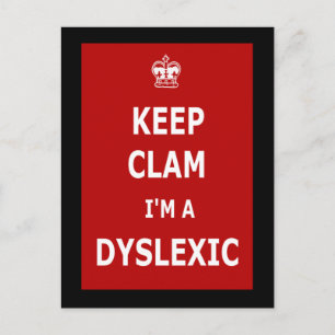 Offensive keepcalmandcarryon postcard