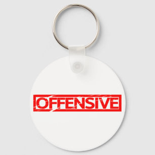 Offensive Stamp Key Ring