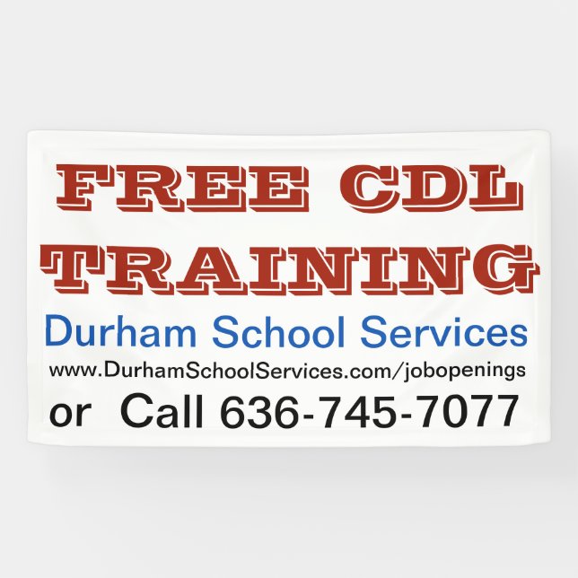 Offer Promotion 5' X 3' Indoor Banner (Horizontal)