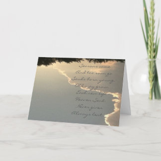 Offer your sympathy. card