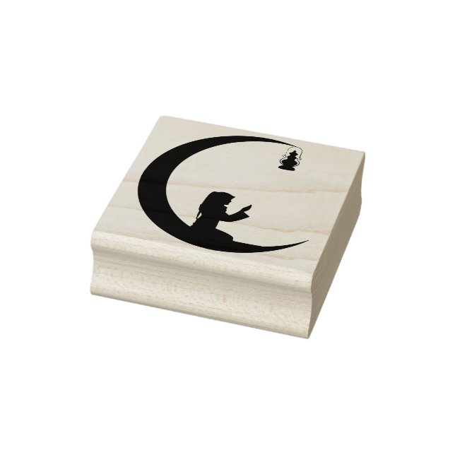 offering prayers art stamp  (Stamp)
