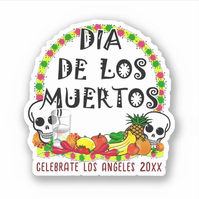 Offerings For Dia De Los Muertos (Front)
