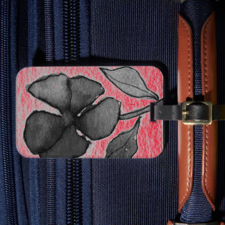 Offerings from my original floral paintings   lugg luggage tag