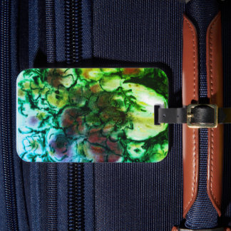 Offerings from my original floral paintings   lugg luggage tag