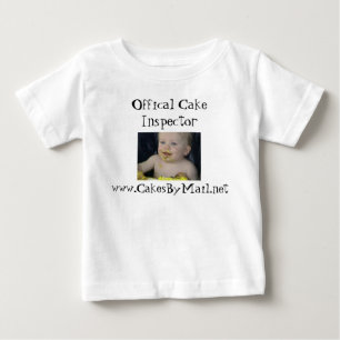 Offical Cake Inspector shirt
