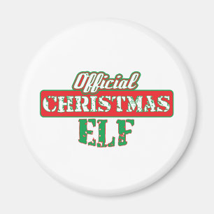 Offical Christmas Elf - Santa's Helper Magnet