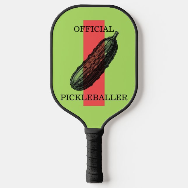 OFFICAL PICKLEBALLER PICKLEBALL PADDLE (Front)