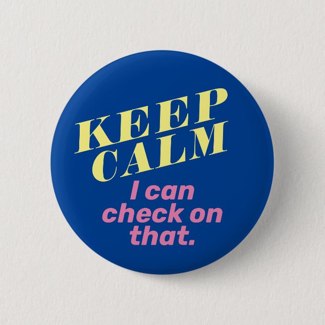 Office | Admin | Security Professionals Gift  6 Cm Round Badge (Front)