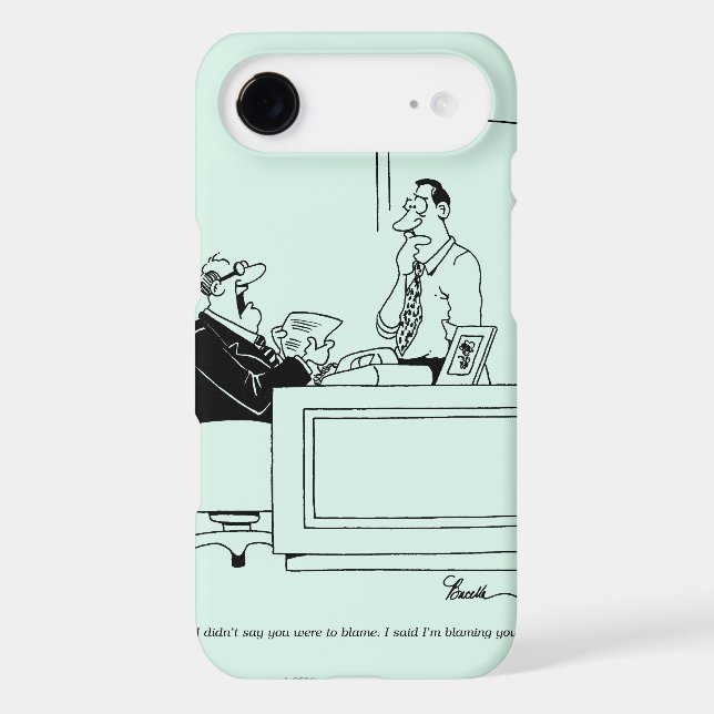 Office Blame Case-Mate Samsung Galaxy Case (Back)