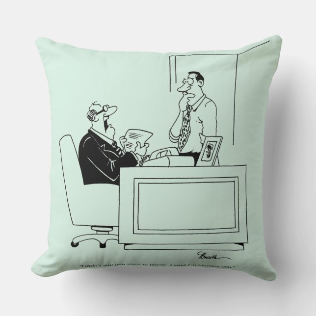 Office Blame Cushion (Front)
