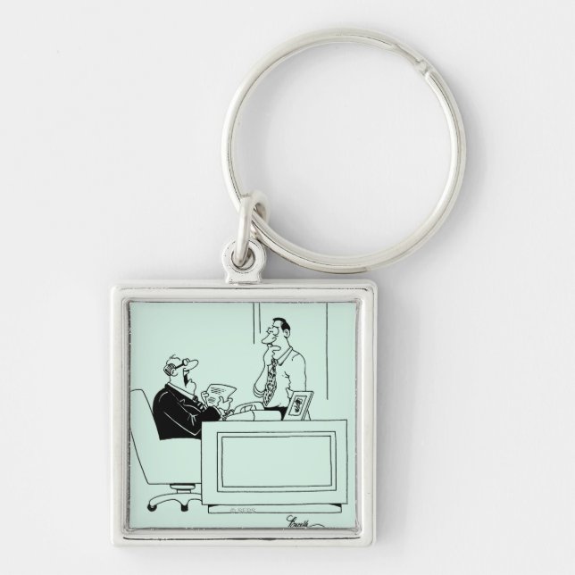 Office Blame Key Ring (Front)