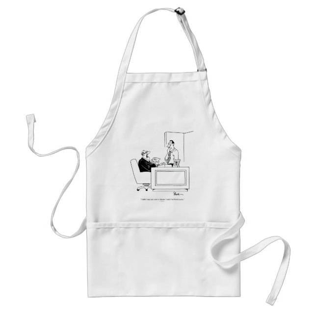 Office Blame Standard Apron (Front)