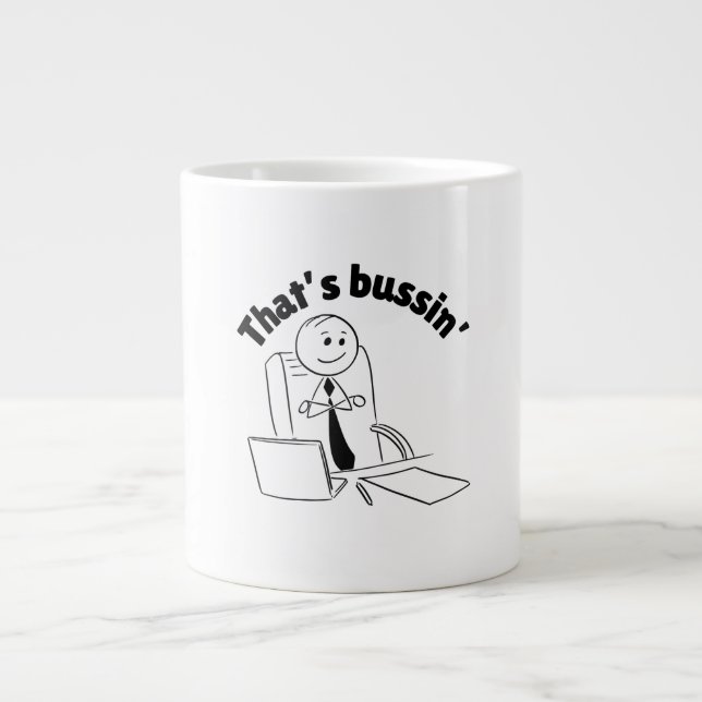 Office Boss Large Coffee Mug (Front)