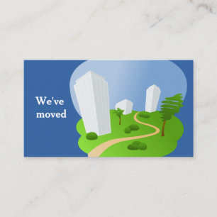 Office Building New Address Moving Announcement