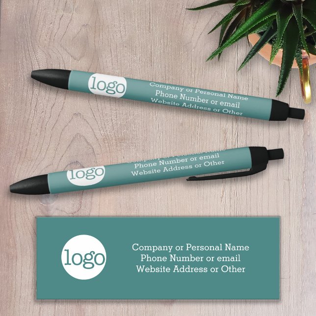 Office Business Logo 3 lines Text Can Edit Colour Black Ink Pen (Creator Uploaded)