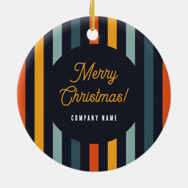 Office Christmas Tree - Manager/CEO Ceramic Ornament (Back)