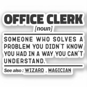 Office Clerk Noun Professional Admin Assistant