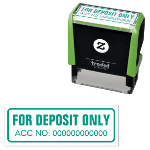Office Deposit Only Self-inking Stamp