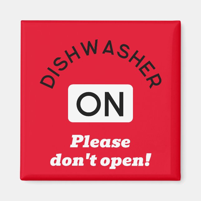 Office Dishwasher Notices Magnet (Front)