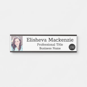 Office Door Name Plate Sign Picture Photo Logo