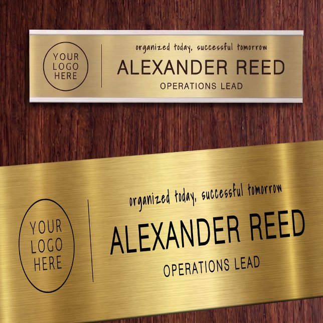 Office Door With Logo Name Plates Bronze (Office Door With Logo Name Plates Bronze)