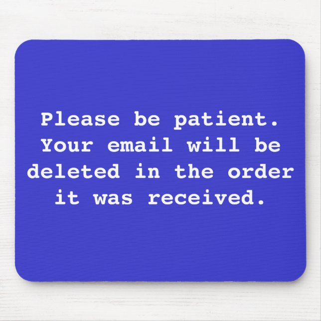 Office Email Mousepad (Front)