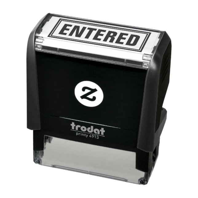 OFFICE ENTERED SELF-INKING STAMP (Product)