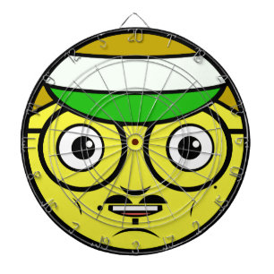 Office Face Dartboard