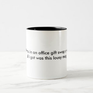 Office Gift Swap Mug