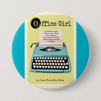 Office Girl Button