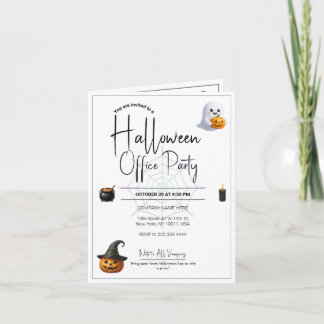 Office Halloween Invitations & Invitation Template